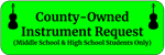 County-Owned Instrument Request 